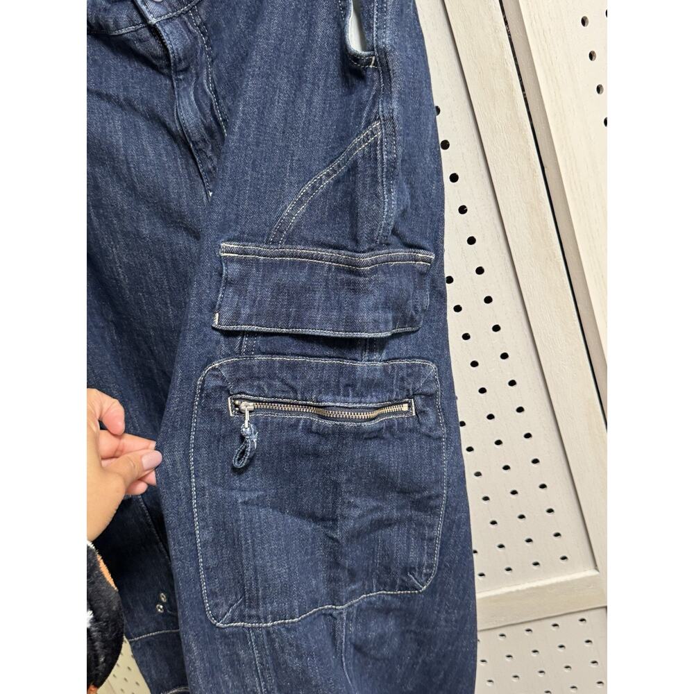 NWOT Anthropologie Pilcro Crop Cargo Jeans Size 18W - Picture 4 of 7